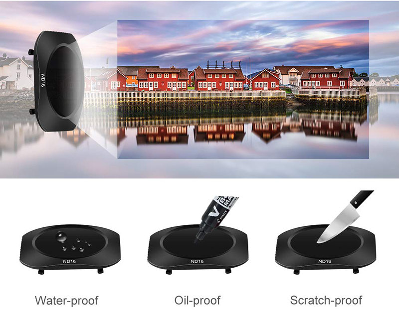 

Комплект светофильтров K&F Concept ND + CPL + UV для DJI Mavic 2 Pro (5шт) KF01.1100