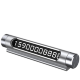 Двойная автовизитка Baseus Temporary Parking Number Card Серебро - Изображение 96740