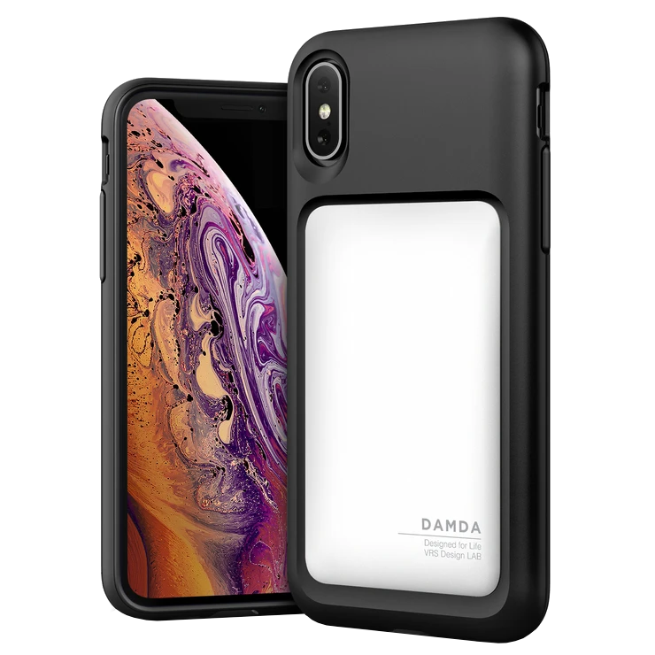 Чехол VRS Design Damda High Pro Shield для iPhone X/XS Cream White 