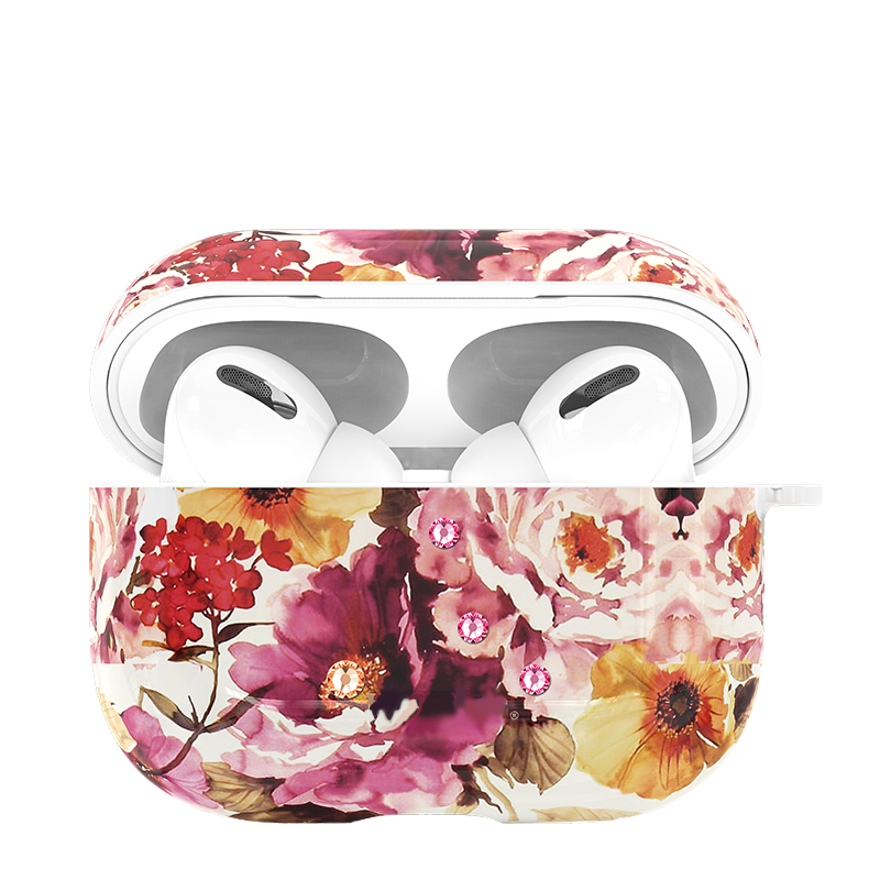 Чехол PQY Fresh для Apple Airpods Pro Peony 
