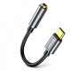 Переходник Baseus L54 Type-C - mini Jack Серый - Изображение 117223