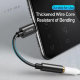 Переходник Baseus L54 Type-C - mini Jack Серый - Изображение 117225