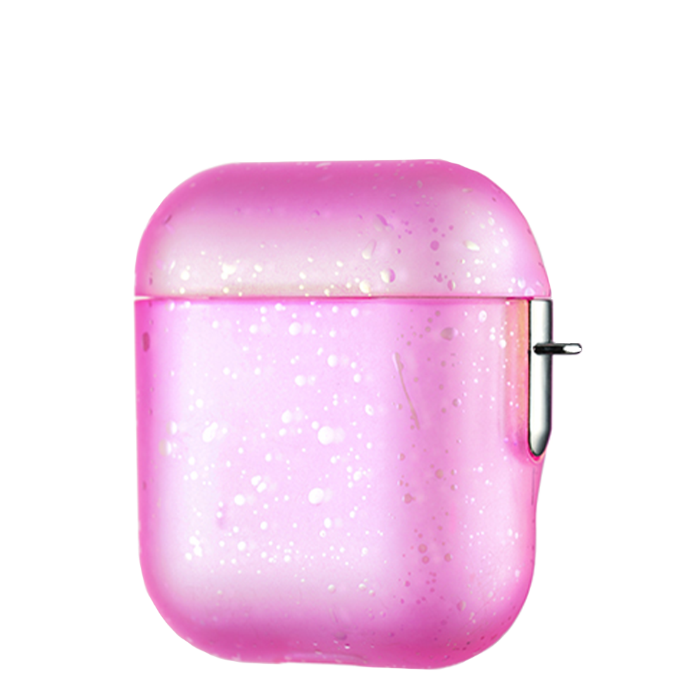 Чехол PQY Nebula для Apple Airpods Розовый 