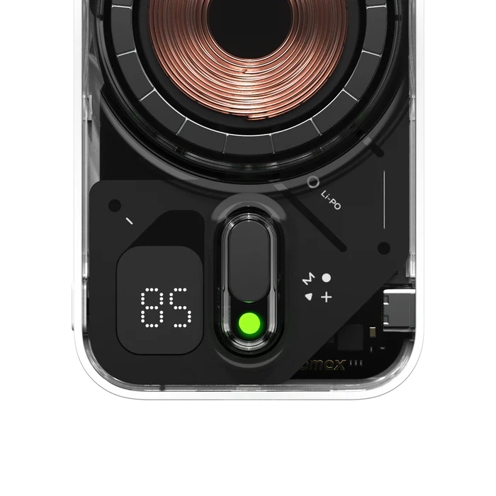 Внешний аккумулятор с беспроводной зарядкой Momax 1-Power Flow MagSafe 5000mAh IP126W