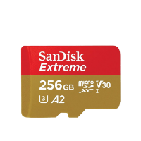 Артикул: 82332. Карта памяти SanDisk Extreme microSDXC 256 ГБ Class 10 V30 A2 U3