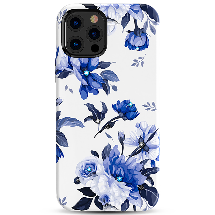 Чехол PQY Blossom для iPhone 12 Pro Max Белый 
