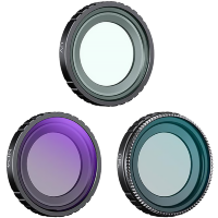 Артикул: 83832. Комплект светофильтров K&F Concept UV+CPL+ND4 для Insta360 GO 3S (3шт)
