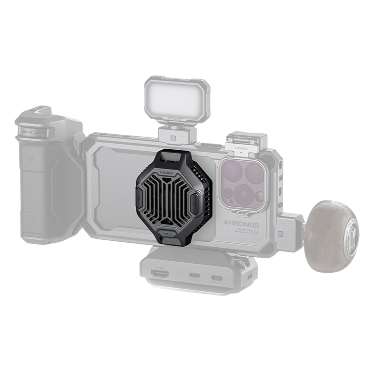 

Система охлаждения Tilta Khronos Cooling System V2 для iPhone 16 Pro/16 Pro Max Серая TK-IP-CS2-SG