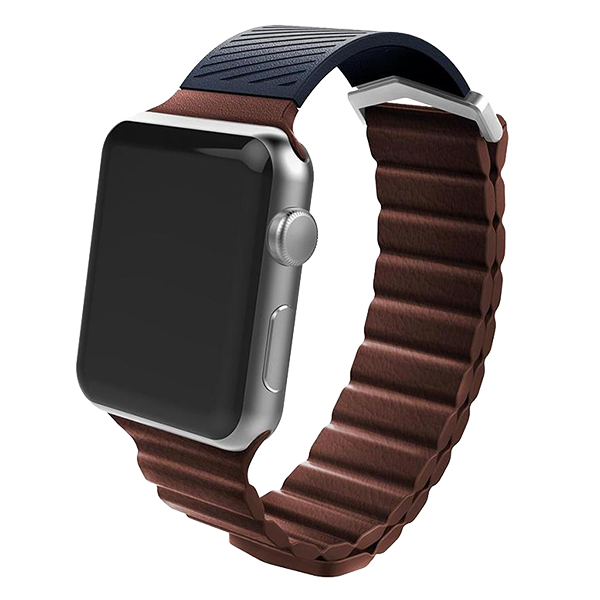 Ремешок X-Doria Hybrid Leather для Apple Watch 42/44 mm Коричневый 
