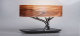Лампа настольная HomeTree Light of the tree B2S с беспроводной зарядкой и акустикой (Темный шпон) - Изображение 86485