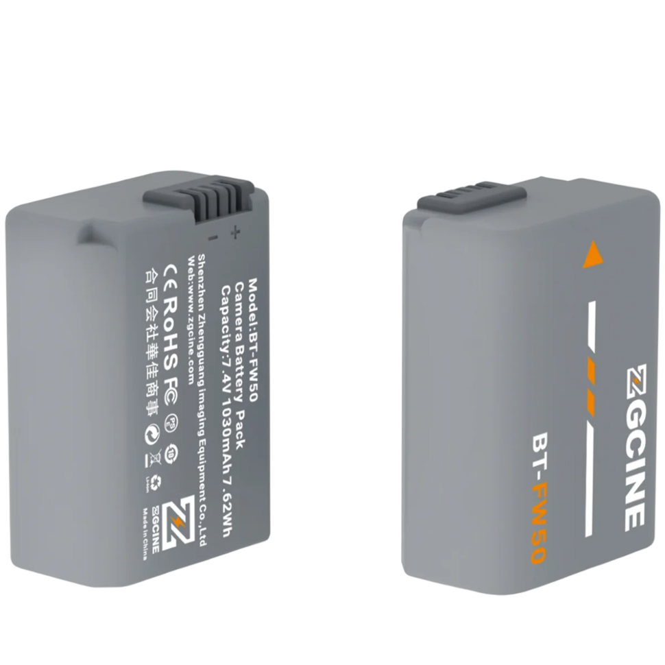 Аккумулятор ZGCine NP-FW50 1030mAh 