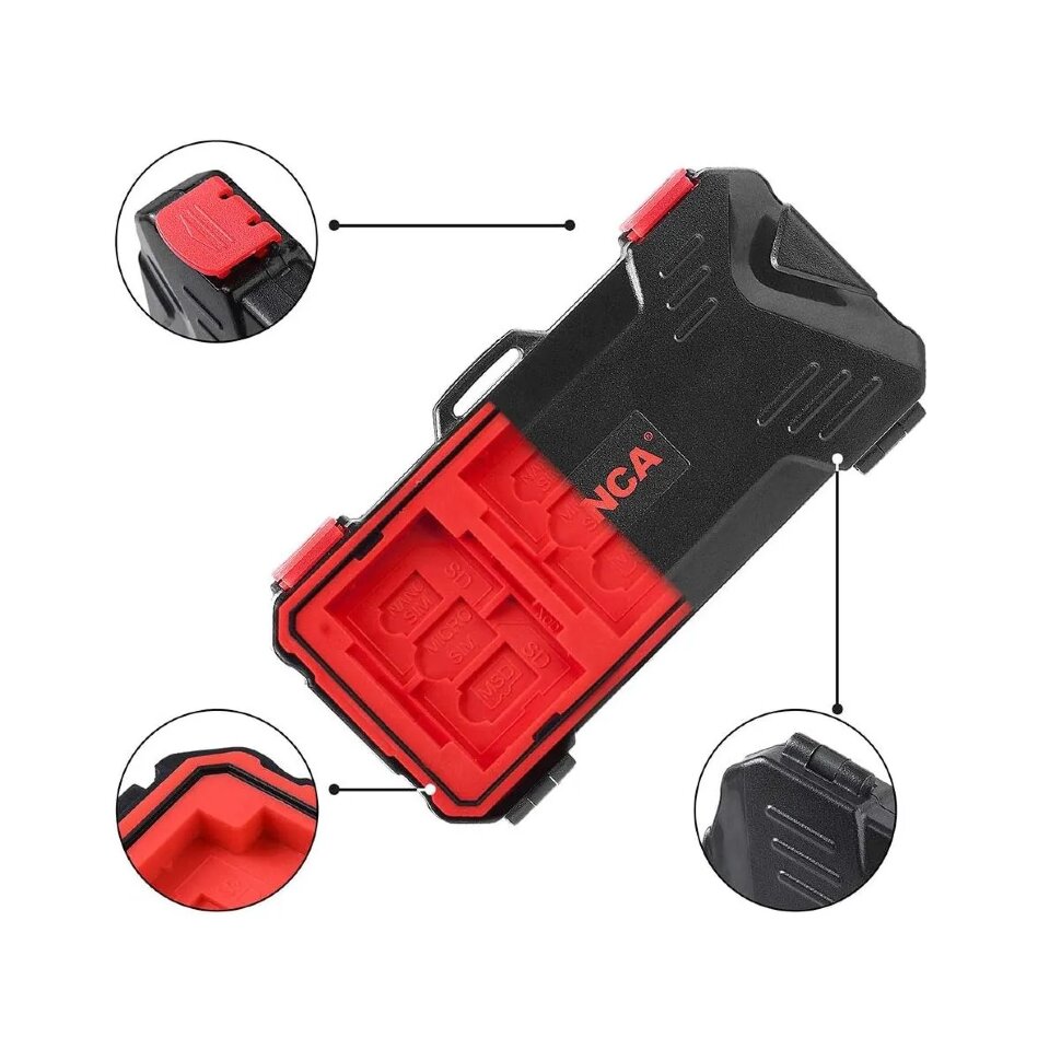 Кейс для карт памяти LensGo KH15C
