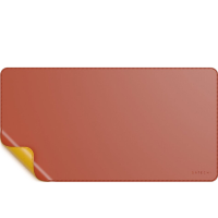 Артикул: 28432. Коврик Satechi Dual Side ECO-Leather Deskmate Желтый/оранжевый