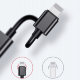 Переходник Baseus L505 Lightning + mini Jack Черный - Изображение 117396