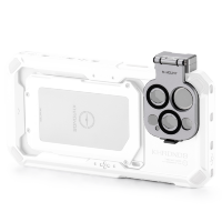 Артикул: 81633. Адаптер Tilta Khronos Lens Adapter для объектива M-mount для iPhone 15 Pro/Pro Max Белый