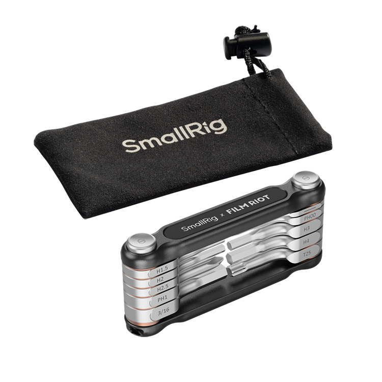

Мультитул SmallRig FILM RIOT 10-in-1 Folding Wrench Set Чёрный 4375