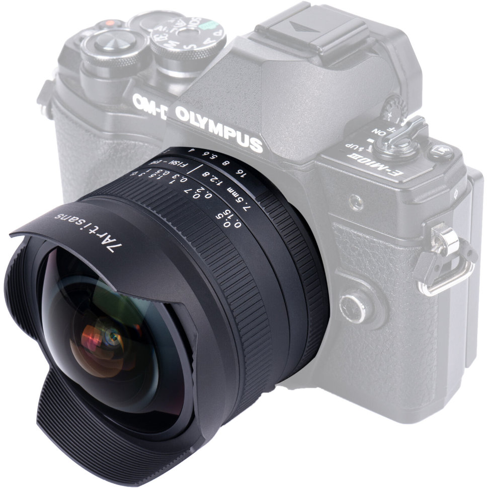 

Объектив 7Artisans 7.5mm F2.8 II Fisheye Micro 4/3 A304B-II