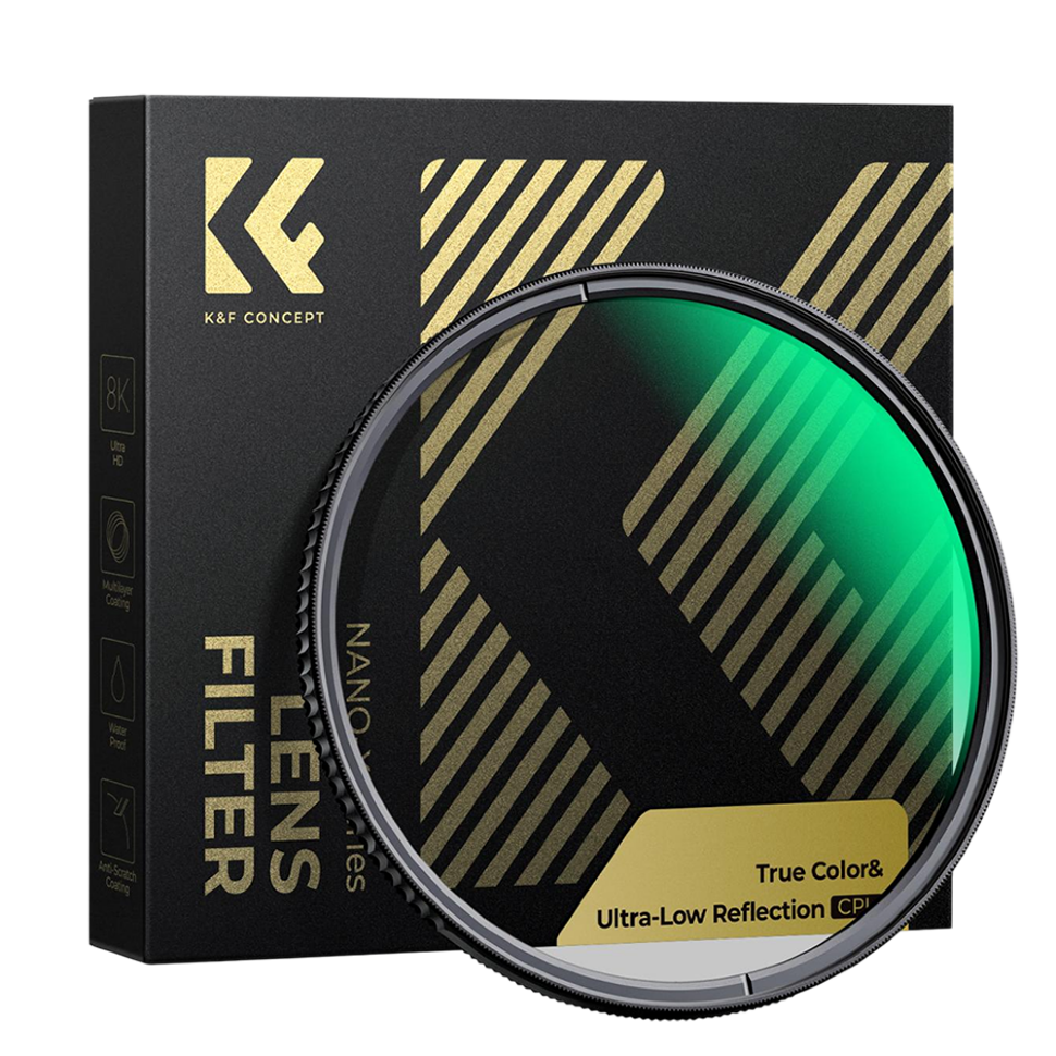 Светофильтр K&amp;F Concept Nano-X Ultra-Low Reflection CPL MRC 40.5мм 
