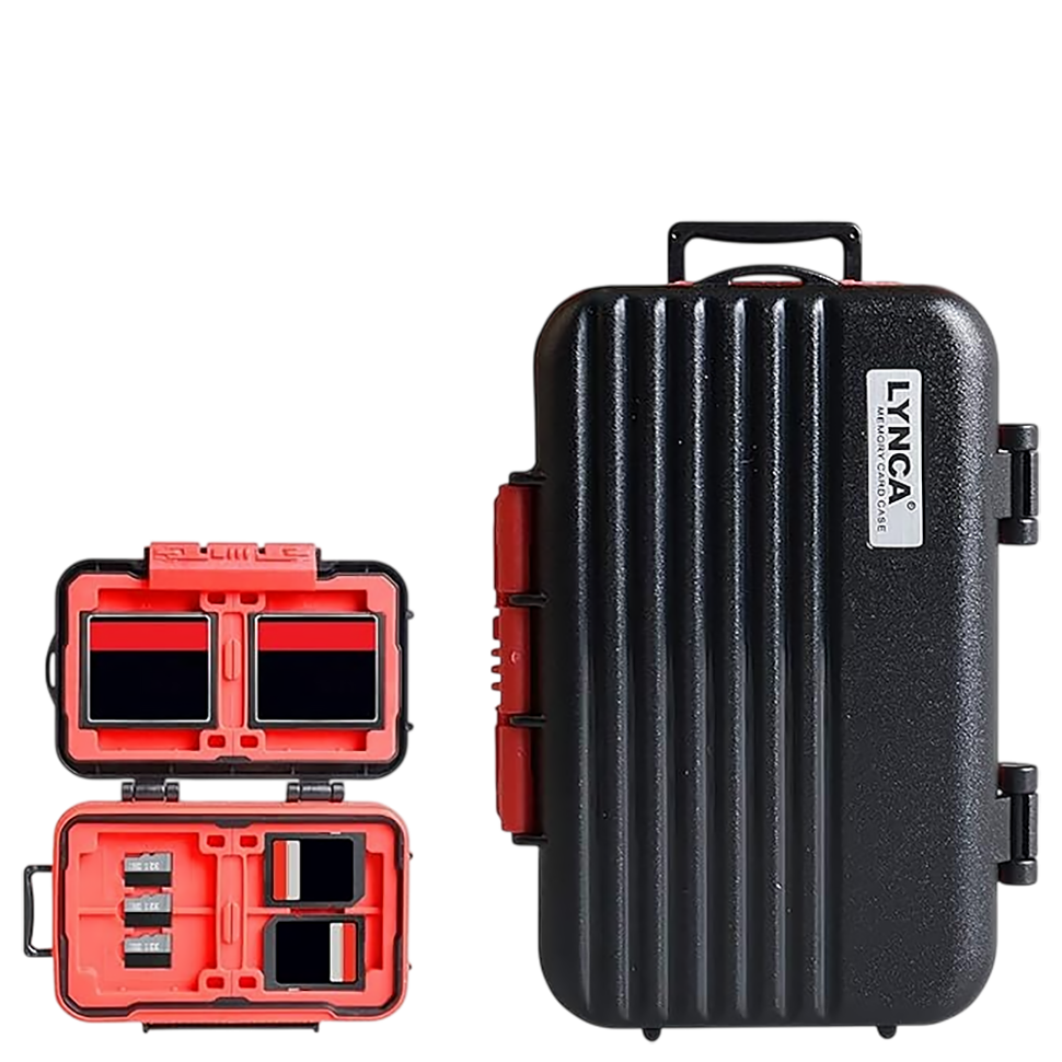 Кейс для карт памяти LensGo KH6 Чёрный 