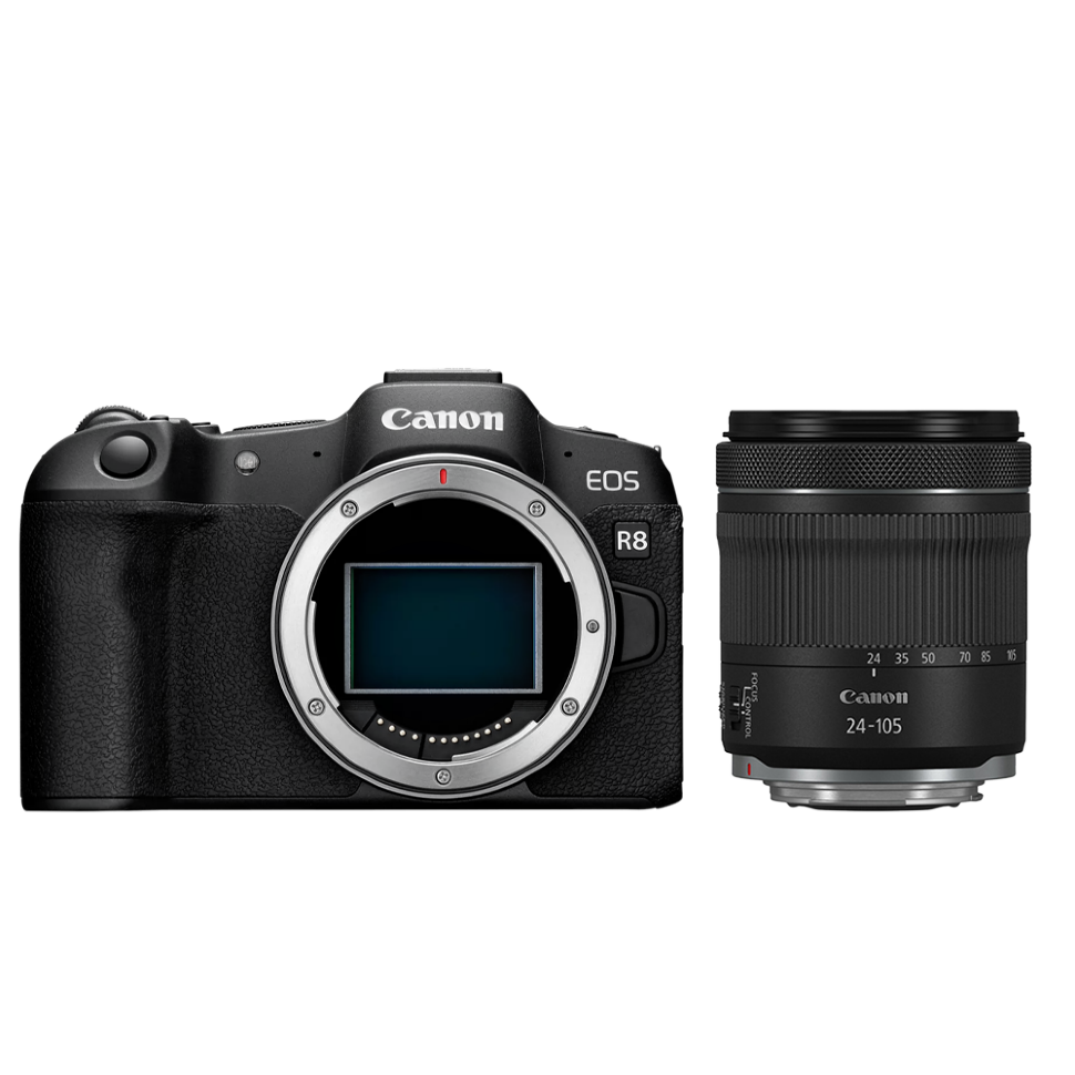 Беззеркальная камера Canon EOS R8 Kit (RF 24-105mm F4-7.1 IS STM) 