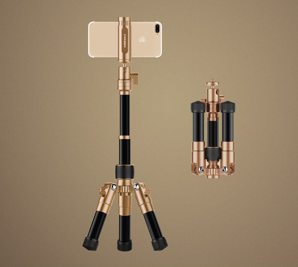 

Штатив Momax: Tripod PRO 5 Чёрный TRS5D