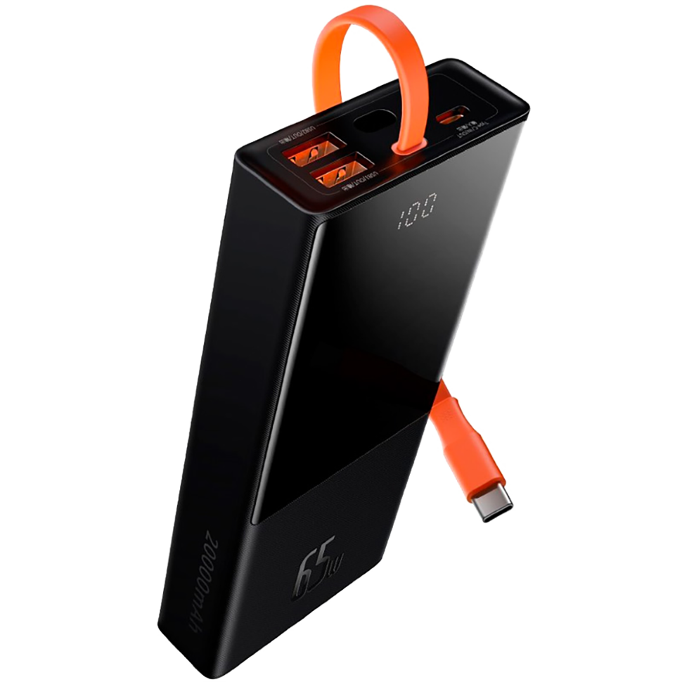 Внешний аккумулятор Baseus Elf 20000mAh 65W Чёрный 