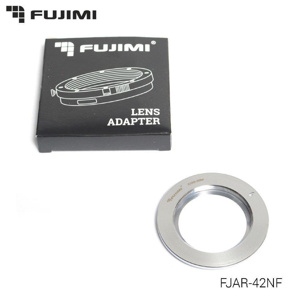 

Адаптер FUJIMI FJAR-42NF для объектива M42 на байонет Nikon F
