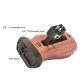 Рукоятка SmallRig HSS2642 Wood Side Handle with ARRI-Style Mount - Изображение 120083