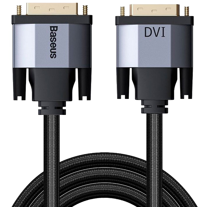 Кабель Baseus Enjoyment DVI 2м Серый 