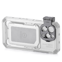 Артикул: 81634. Адаптер Tilta Khronos Lens Adapter для объектива T-mount для iPhone 15 Pro/Pro Max Серый