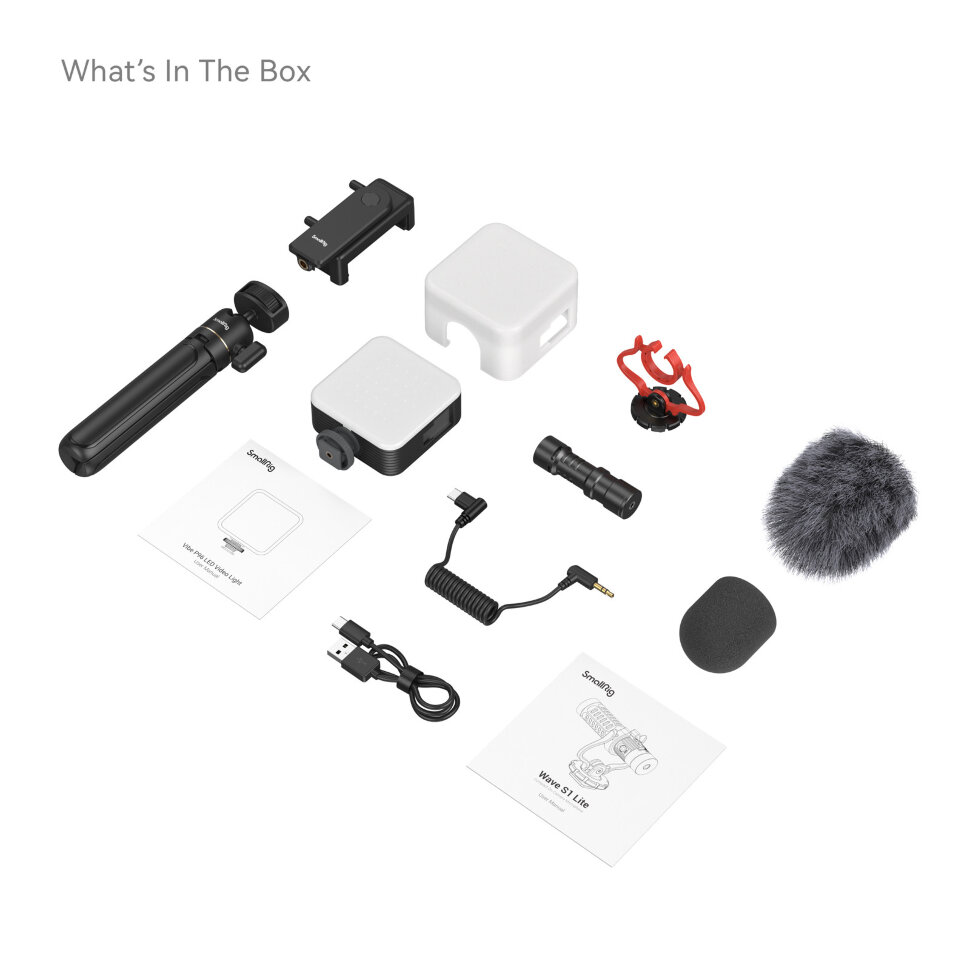 

Комплект для съёмки на смартфон SmallRig Kit VK-50 Advanced 4369