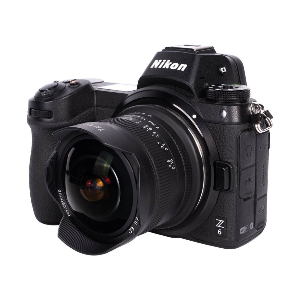 

Объектив 7Artisans 7.5mm F2.8 II Fisheye Z-mount A305B-II