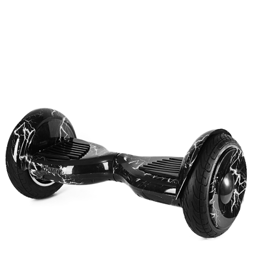 Гироскутер Smart Balance 10.5 Premium (APP+AUTOBALANCE) Черный с белой молнией 