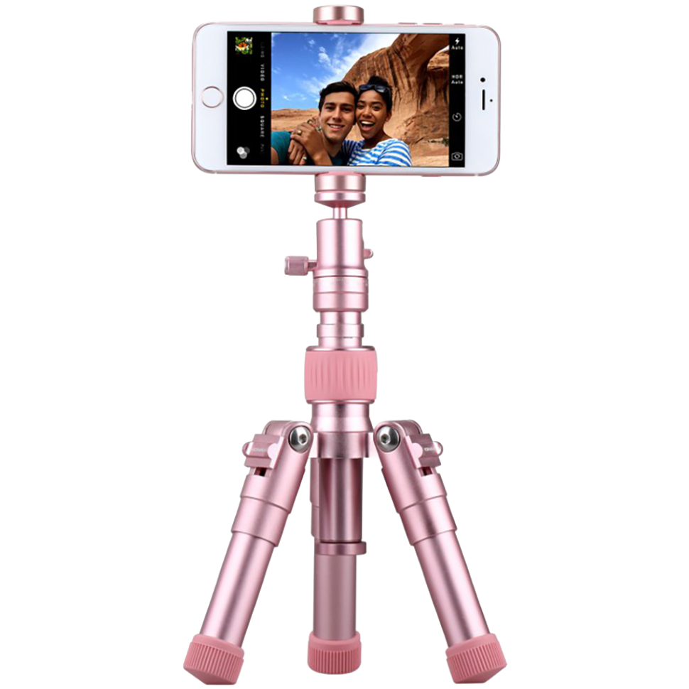 Штатив Momax: TRIPOD PRO 5 Розовое золото 