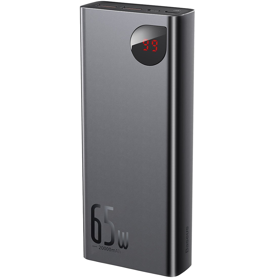 Внешний аккумулятор Baseus Adaman 20000mAh 65W Чёрный 