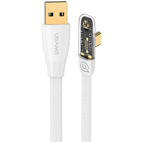 Артикул: 28834. Кабель USAMS US-SJ585 USB - Type-C 6A 66W 1.2м Белый