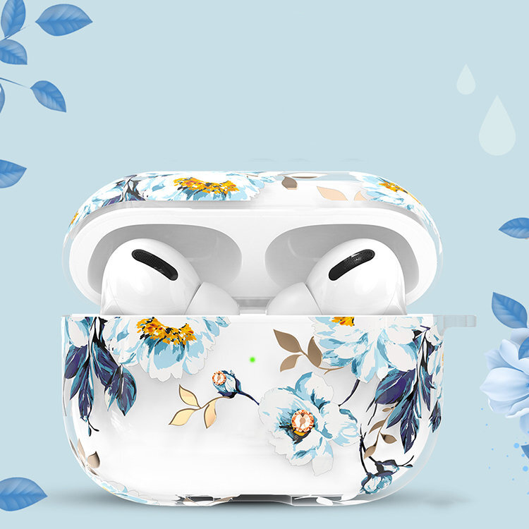 

Чехол PQY Fresh для Apple Airpods Pro Gardenia Kingxbar Fresh Для Airpods Pro Case-Gardenia