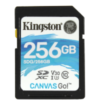 Артикул: 21135. Карта памяти Kingston SDXC 256Gb V30 UHS-I U3