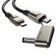 Кабель Baseus Flash One-for-two Type-C - Type-C+ Round DC 100W 2м Черный - Изображение 143564