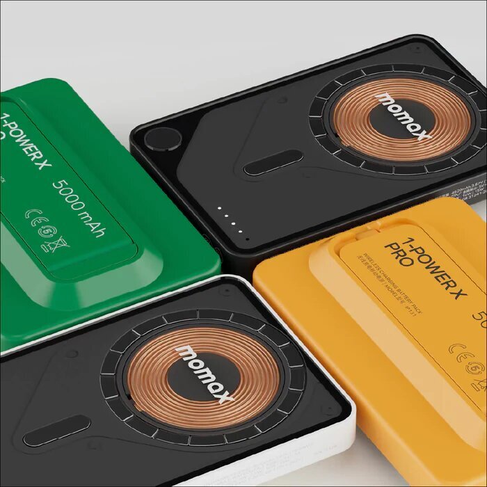 Внешний аккумулятор с беспроводной зарядкой Momax 1-Power X Pro 5000mAh Type-C Белый IP131HKW