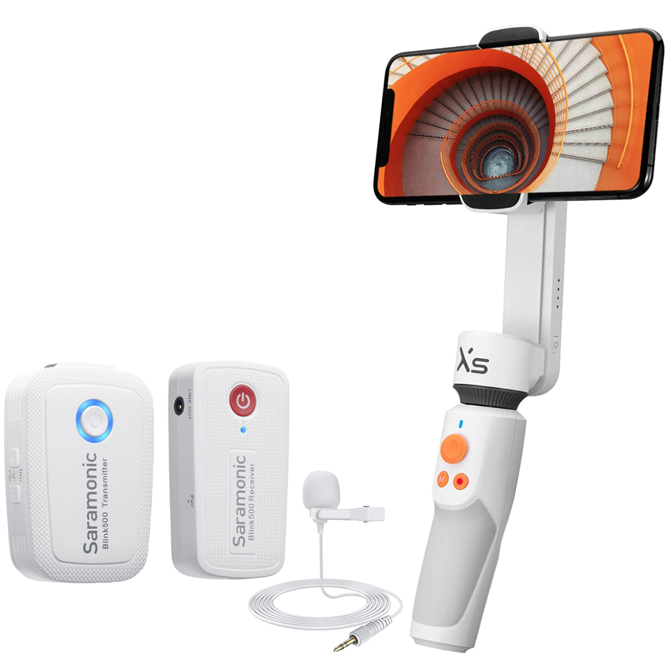 Набор Zhiyun Smooth-XS Белый + Blink500 B1W 