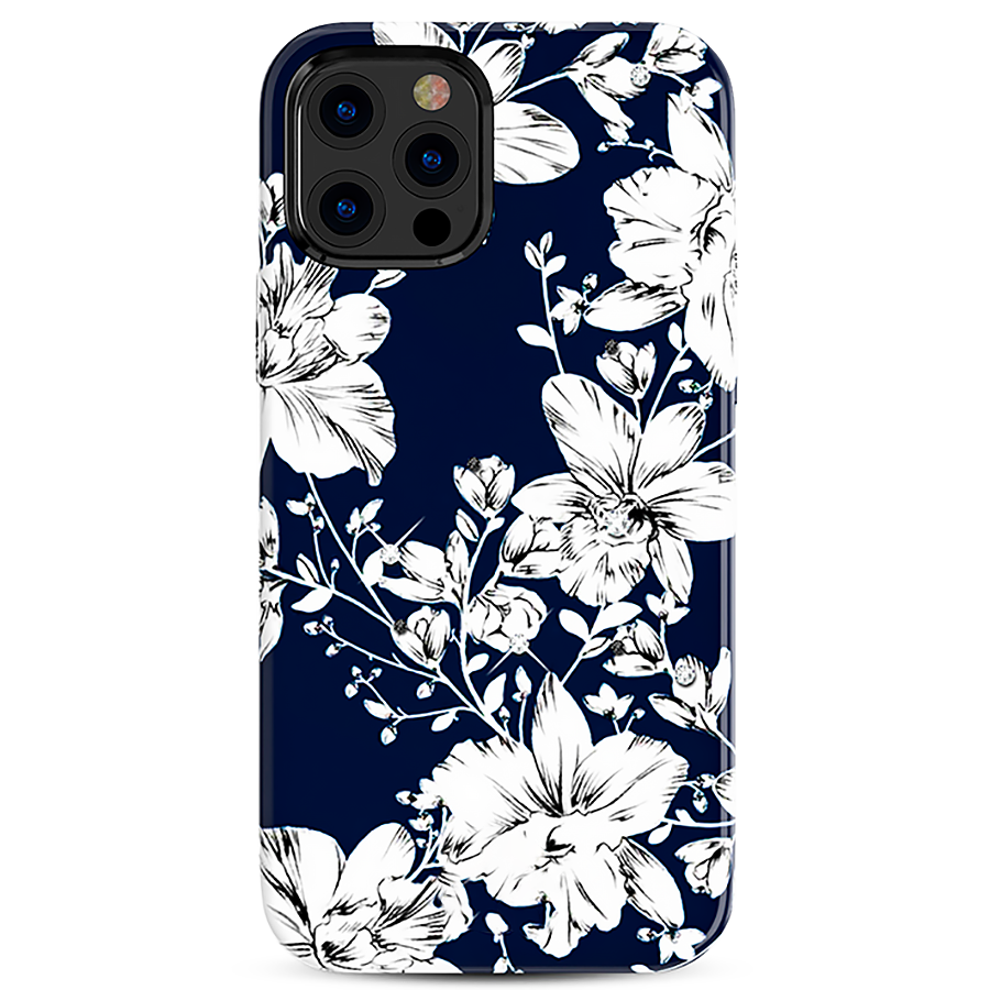 Чехол PQY Blossom для iPhone 12/12 Pro Lily 