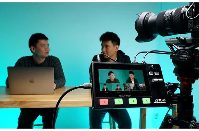 

Видеомикшер Feelworld L2 PLUS
