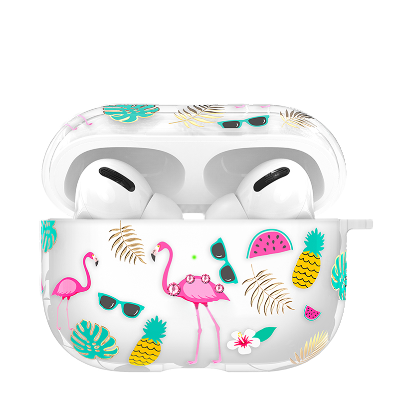 Чехол PQY Fresh для Apple Airpods Pro Flamingo  