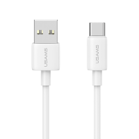Артикул: 80036. Кабель USAMS SJ708 YD Type-C - USB 3A 1м Белый