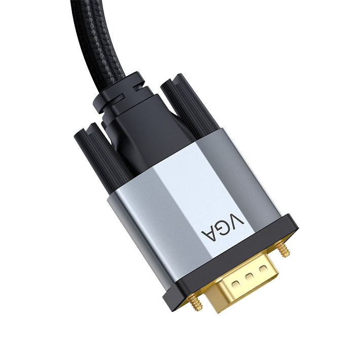 

Кабель Baseus Enjoyment VGA 2м Серый CAKSX-U0G