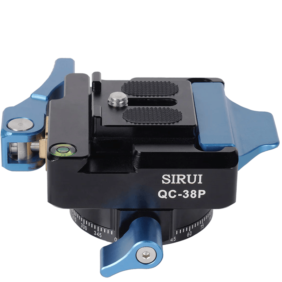 Быстросъёмное крепление Sirui QC-38P с панорамной площадкой 