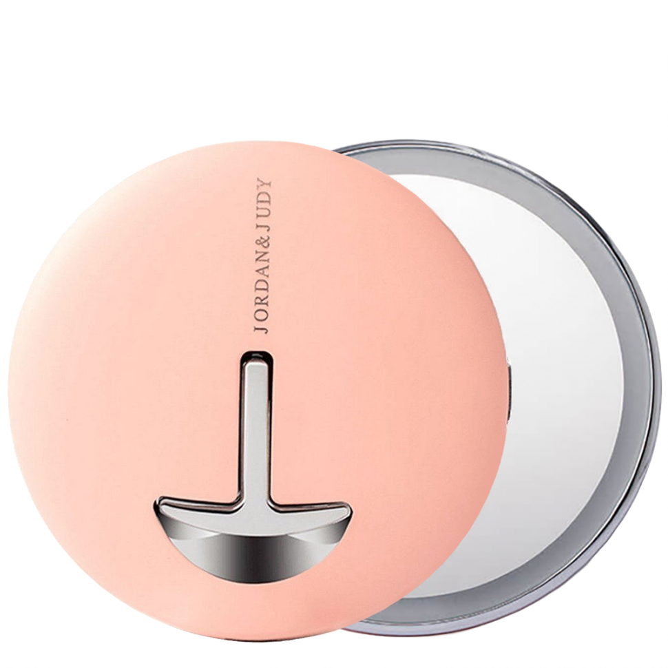 Зеркало косметическое настольное Jordan &amp; Judy LED Makeup Mirror Розовое (Уцененный кат. А) 