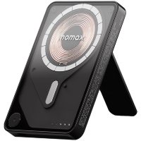 Артикул: 82836. Внешний аккумулятор с беспроводной зарядкой Momax 1-Power X Pro 10000mAh Type-C Черный