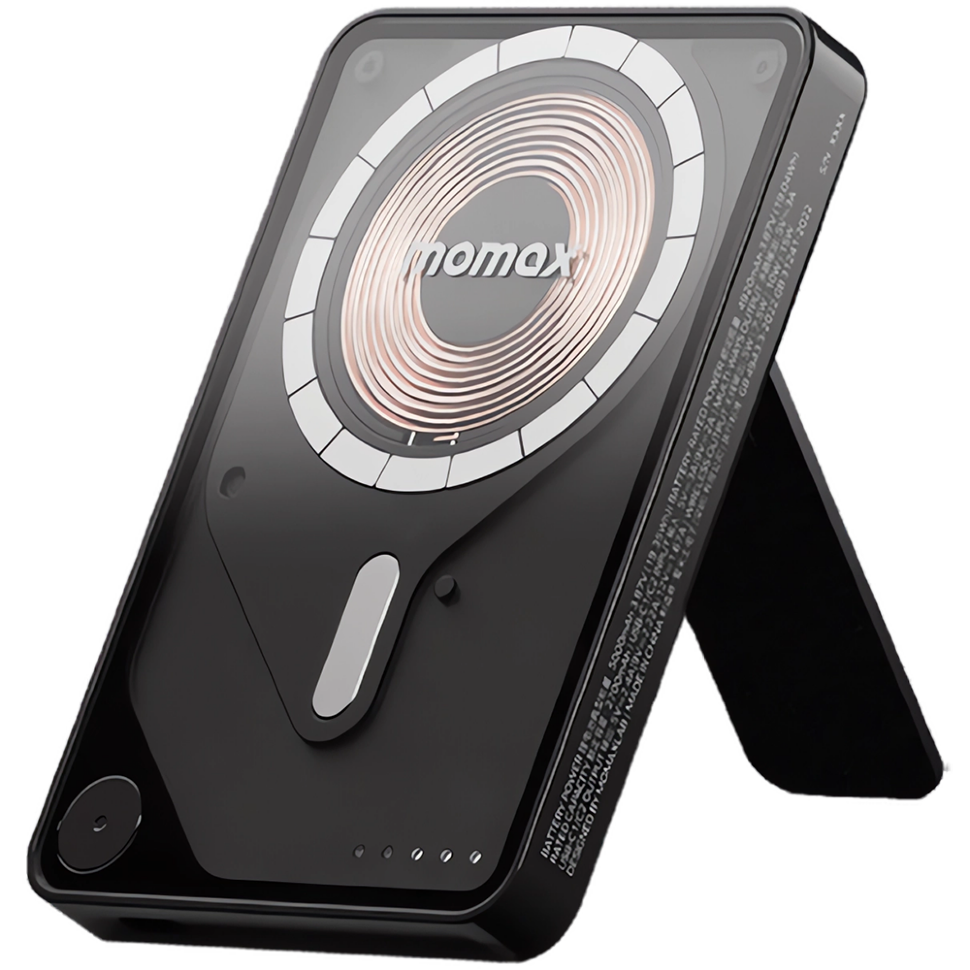 Внешний аккумулятор с беспроводной зарядкой Momax 1-Power X Pro 10000mAh Type-C Черный 